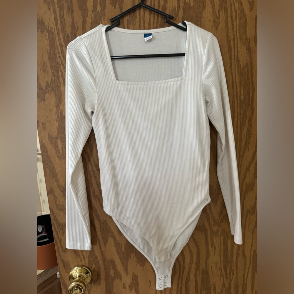 White body suit from old navy size small